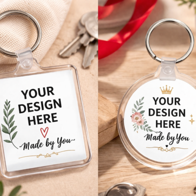 custom photo keychain