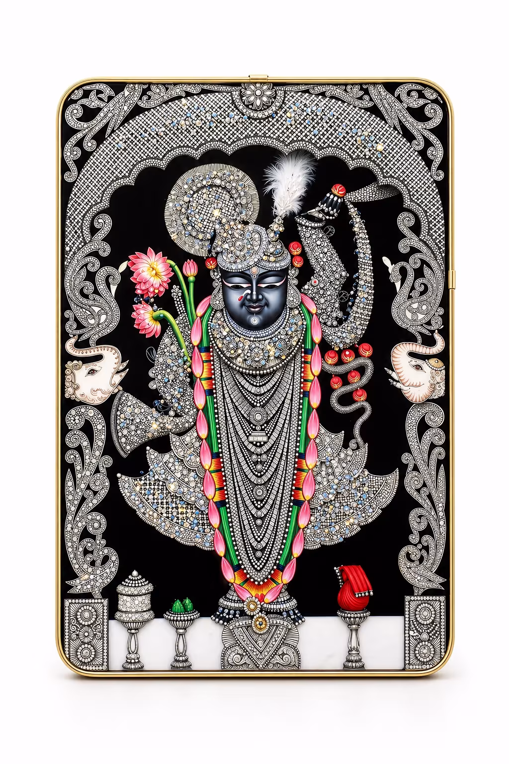 Artistic Lord Frame | Premium Black Designer Wall Decor