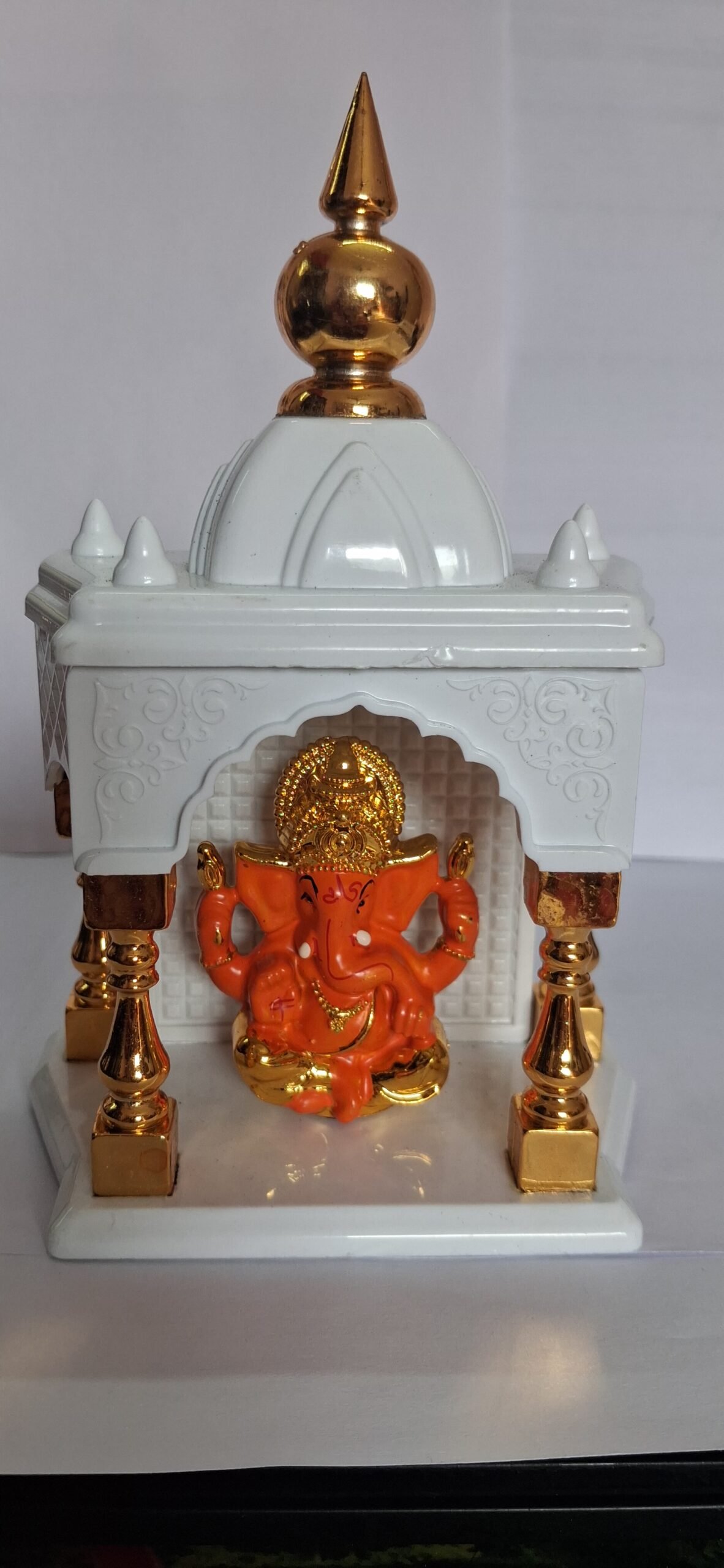 Divine Ganpati Temple for Home and Car | Ganesh Idol for Car Dashboard & Home Mandir - Image 3