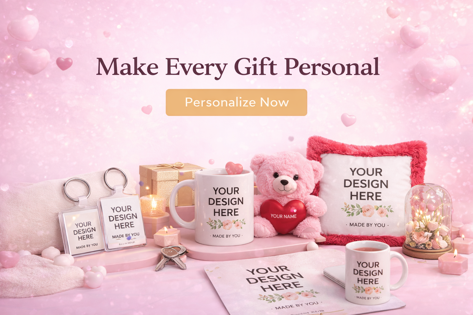 Full Range of Personalize Products